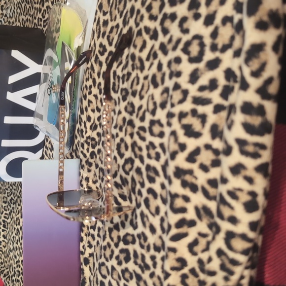 Quay Australia Reflective Silver Aviator Sunglasses